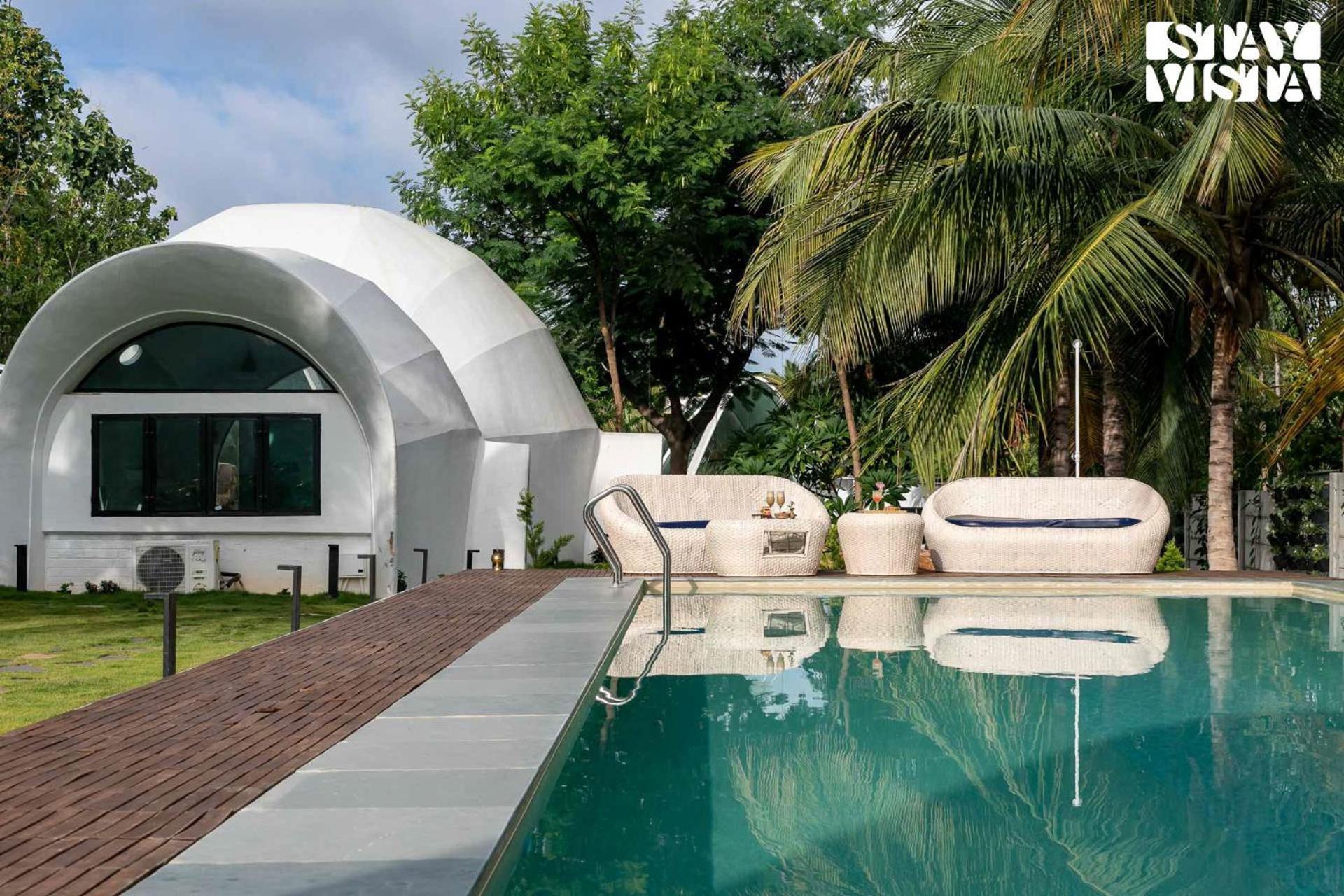 Stayvista At Shwaas Mysore With Private Pool Екстер'єр фото