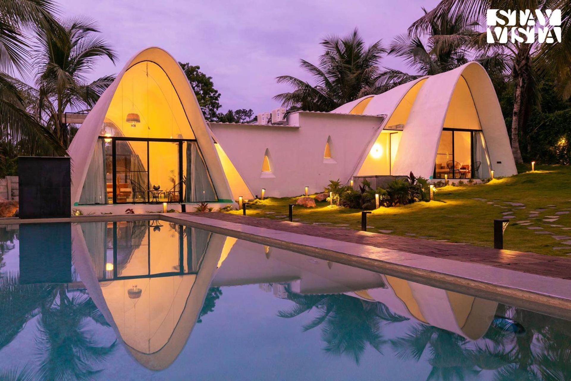 Stayvista At Shwaas Mysore With Private Pool Екстер'єр фото